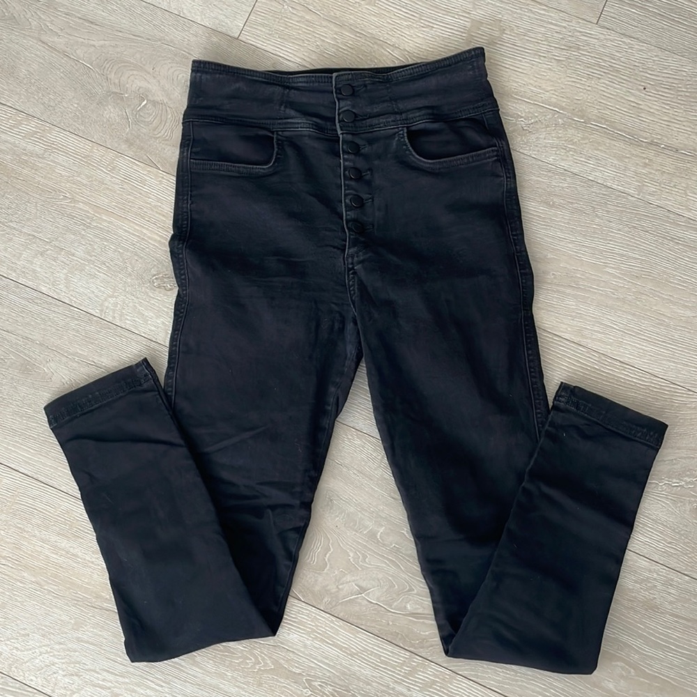 Joes Jeans - high waisted button front